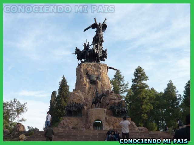 Monumento al ejercito de los Andes,Cerro de la Gloria,Provincia de Mendoza