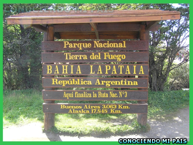 Parque Nacional Tierra del Fuego,Provincia de Ushuaia,Corredor Turistica de Ruta Nacional N°3,Conociendo mi Pais